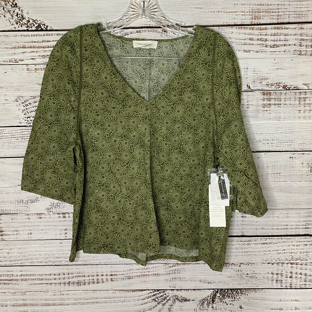 Treasure & Bond Nordstrom boho blouse. Size S